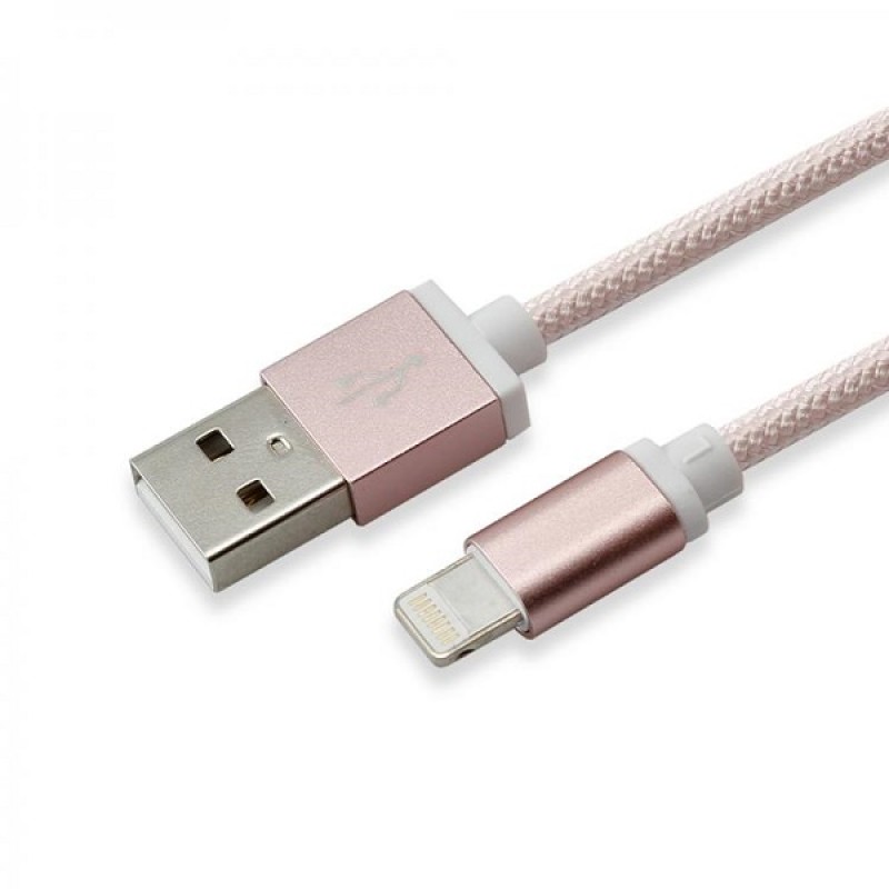 Kabel Lightning USB SBOX punjač,data - iPad, iPhone5/6/7 - 1.5m Rose Gold 17275