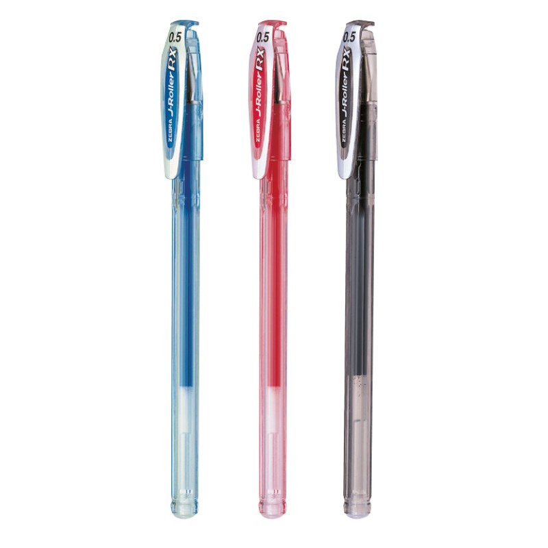 Olovka roler 0,5  Zebra J Roller RX crveni ispis 30296