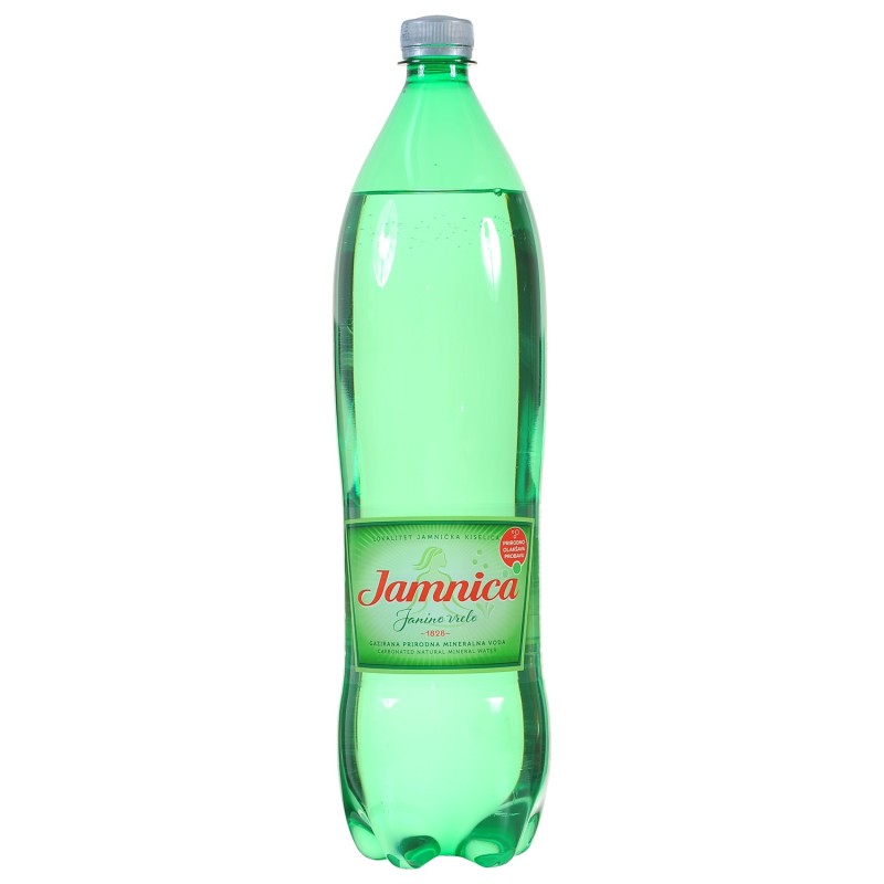 Voda mineralna JAMNICA gazirana pet 1,5L 21107