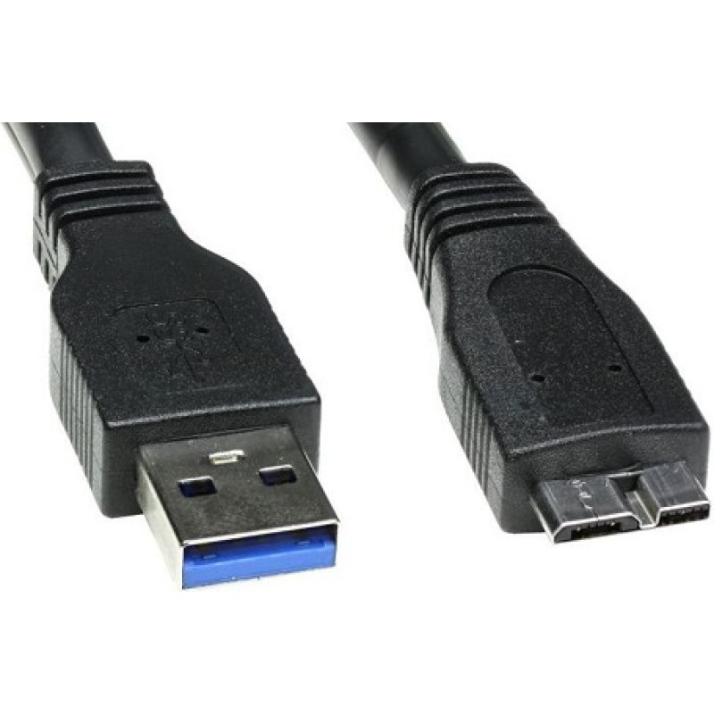 Kabel USB tip A-M<=>USB tip micro-B-M - USB3.0 za ext. hard disk 0.8m - ROLINE 22584