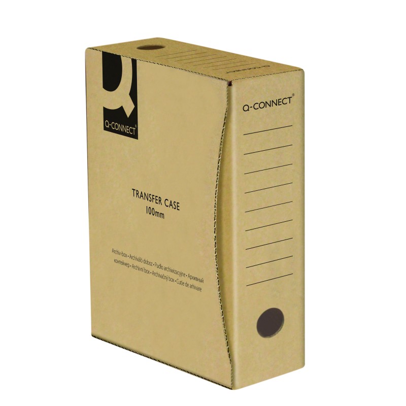 Kutija kartonska arhivska  100x339x298mm Q-Connect 25653