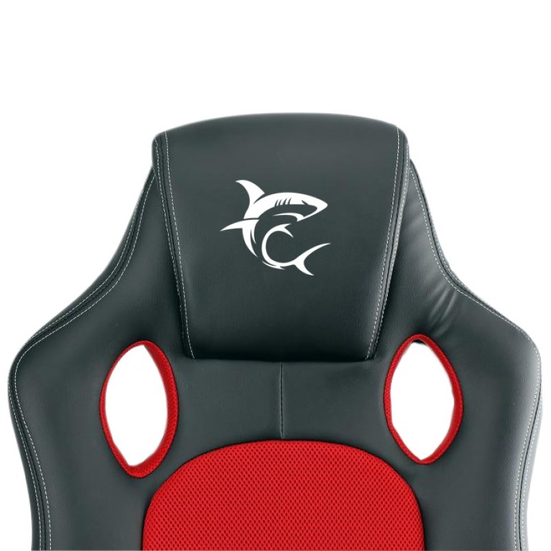 Stolica gaming WHITE SHARK Kings Throne - black/red 30493