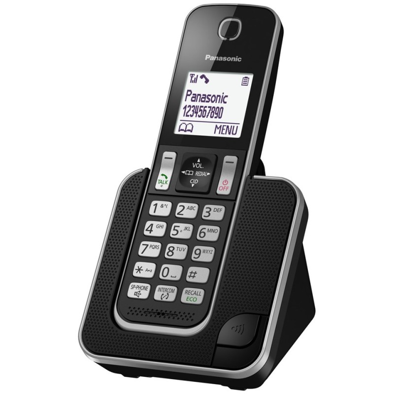 Telefon PANASONIC KX-TGD310FXB bežični - crni 24835