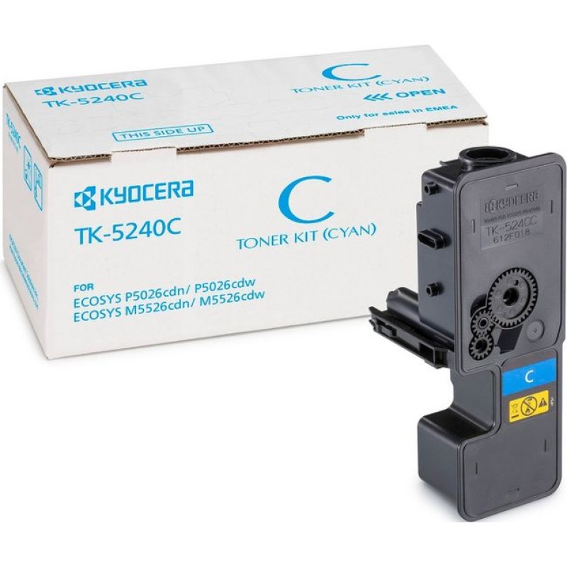 Toner KYOCERA TK5240C Cyan original 18479