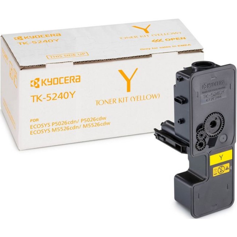 Toner KYOCERA TK5240Y Yellow original 18481