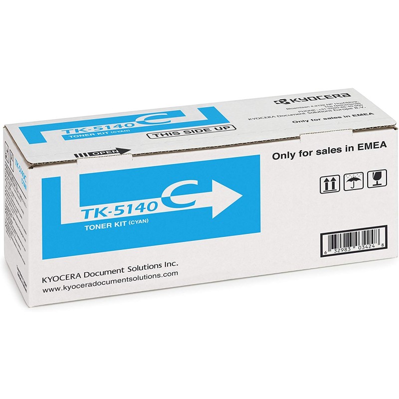 Toner KYOCERA TK5140C cyan original 18434