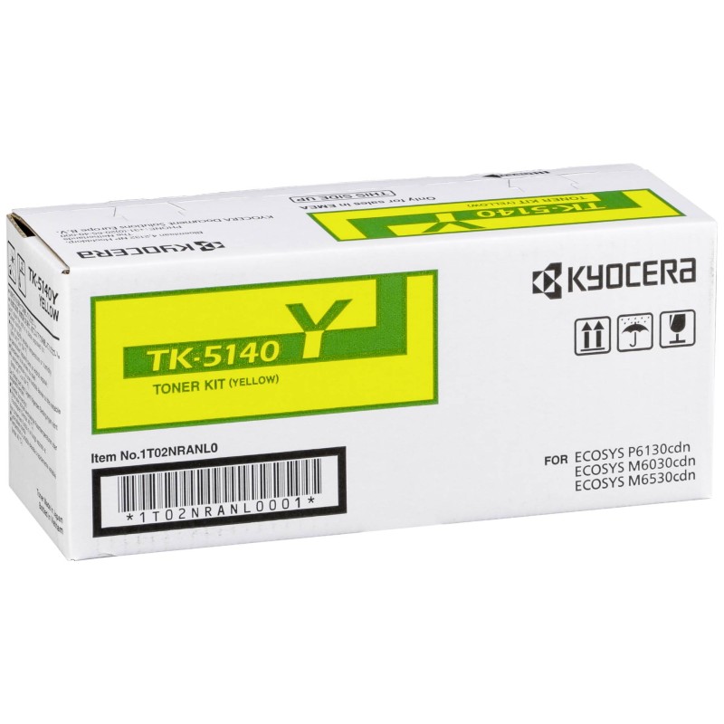 Toner KYOCERA TK5140Y yellow original 18436