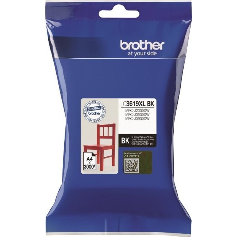 Tinta BROTHER LC-3619XL Black original 18079