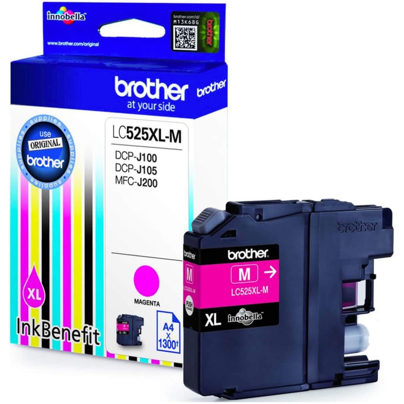 Tinta BROTHER LC-525XL Magenta original 20013