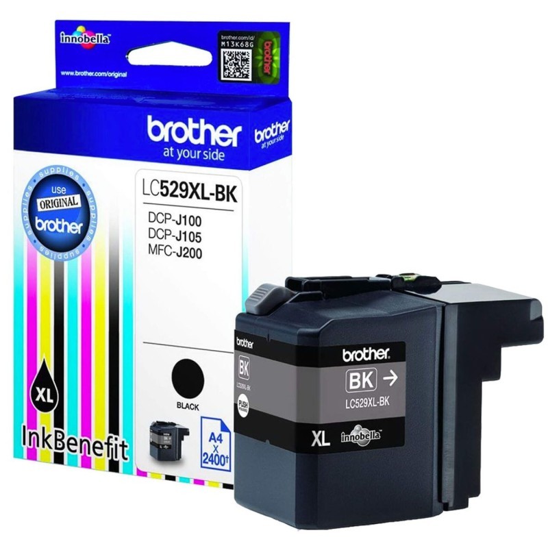 Tinta BROTHER LC-529XL Black original 20009