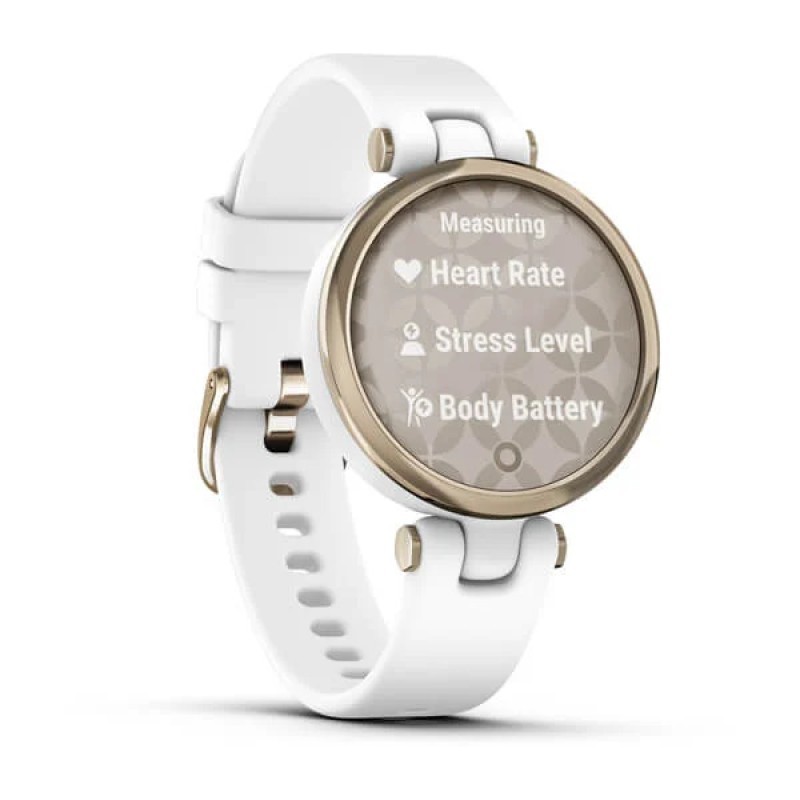 Smart watch GARMIN Lily Sport Cream Gold White silikonski remen - 010-02384-10 24306