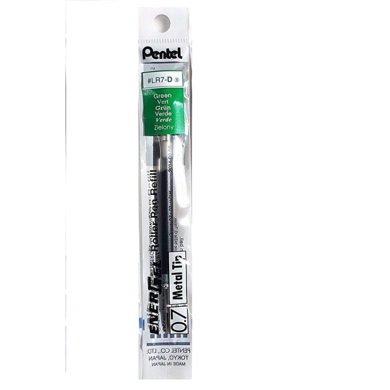 Uložak za roler 0,7mm Pentel Energel LR7 zeleni 22273