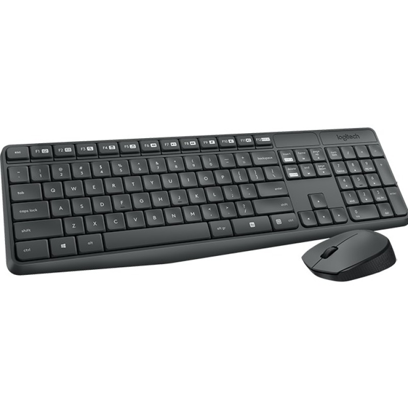 Tipkovnica LOGITECH MK235 Wireless Desktop (tipkovnica+miš) 22473