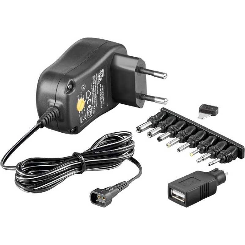 Napajanje naponsko - AC/DC adapter 3V-12V 1.0A 8 konektora MW3K10GS+ 22855