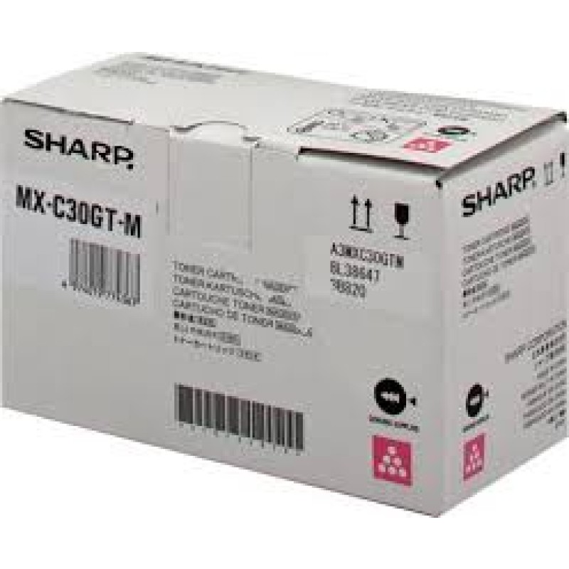 Toner SHARP MX-C30GTM Magenta 16263