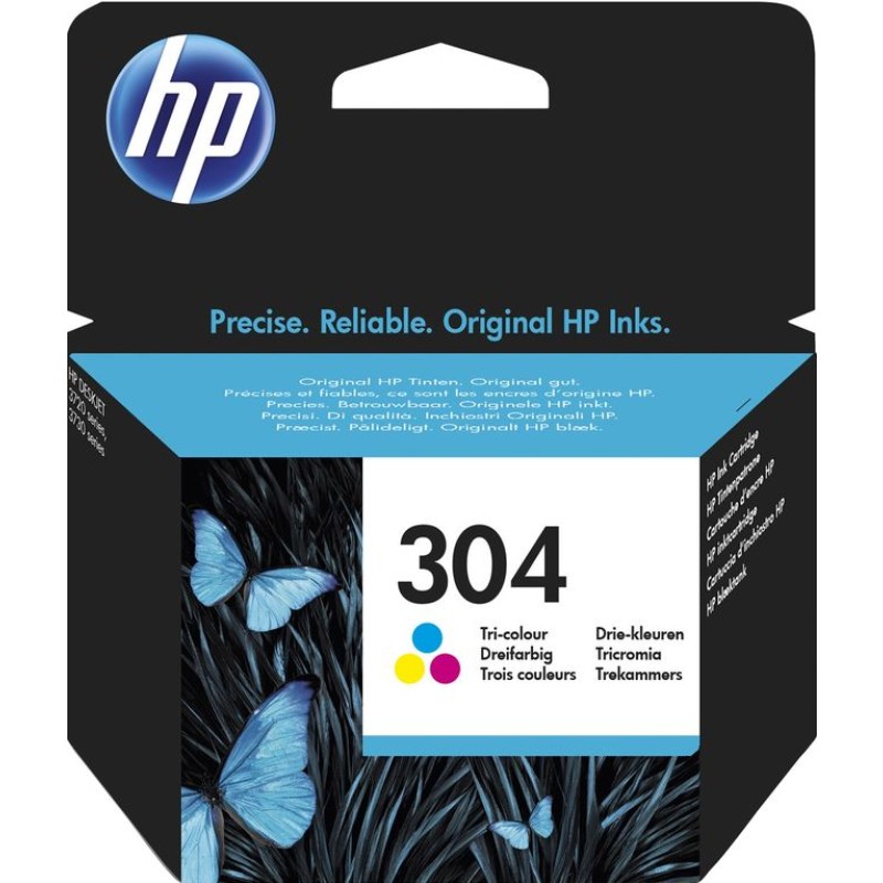 Tinta HP N9K05AE Tri-color No.304 original 18215