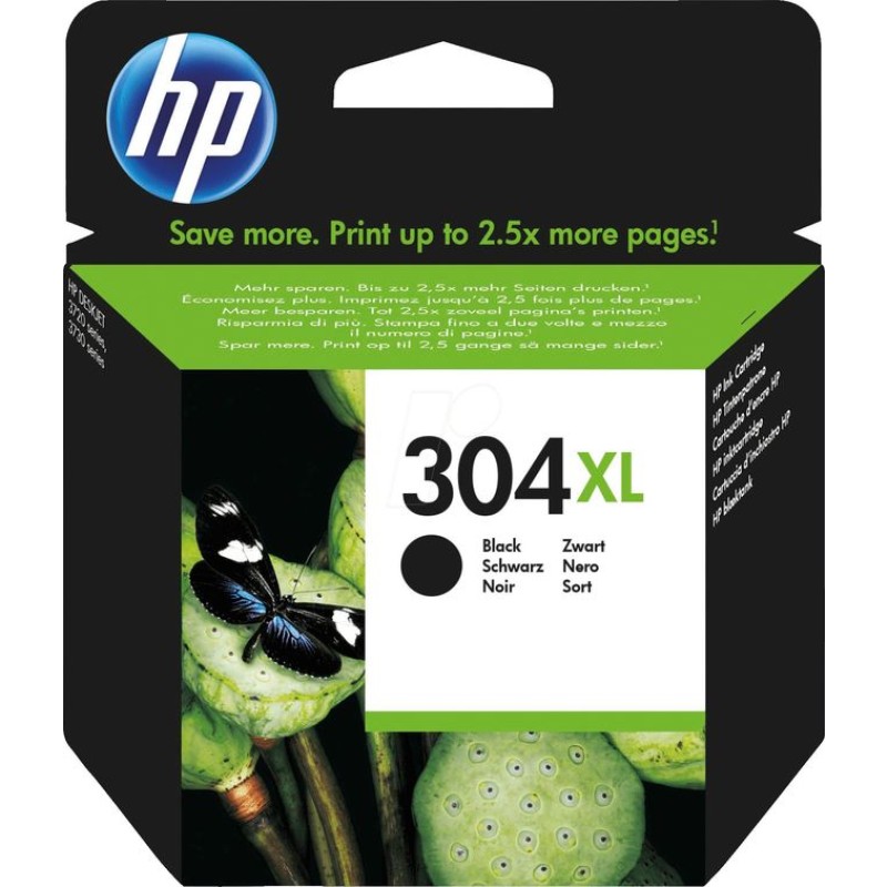 Tinta HP N9K08AE Black No.304XL original 18268