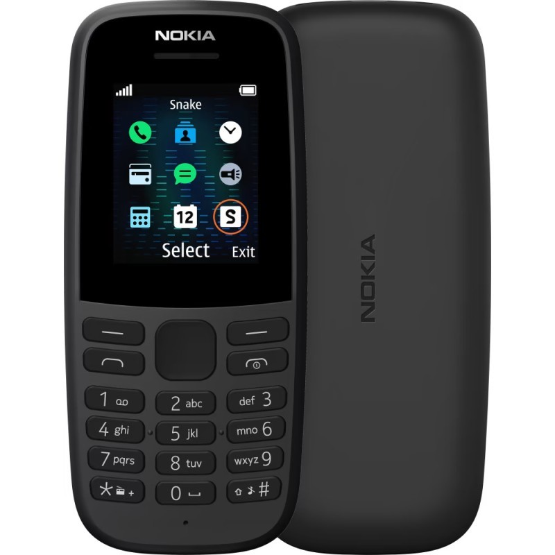 Mobitel NOKIA 105 Dual SIM Black 25859