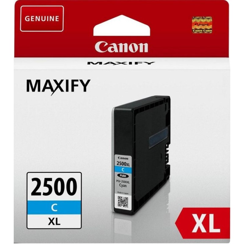 Tinta CANON PGI-2500XL Cyan original 16477