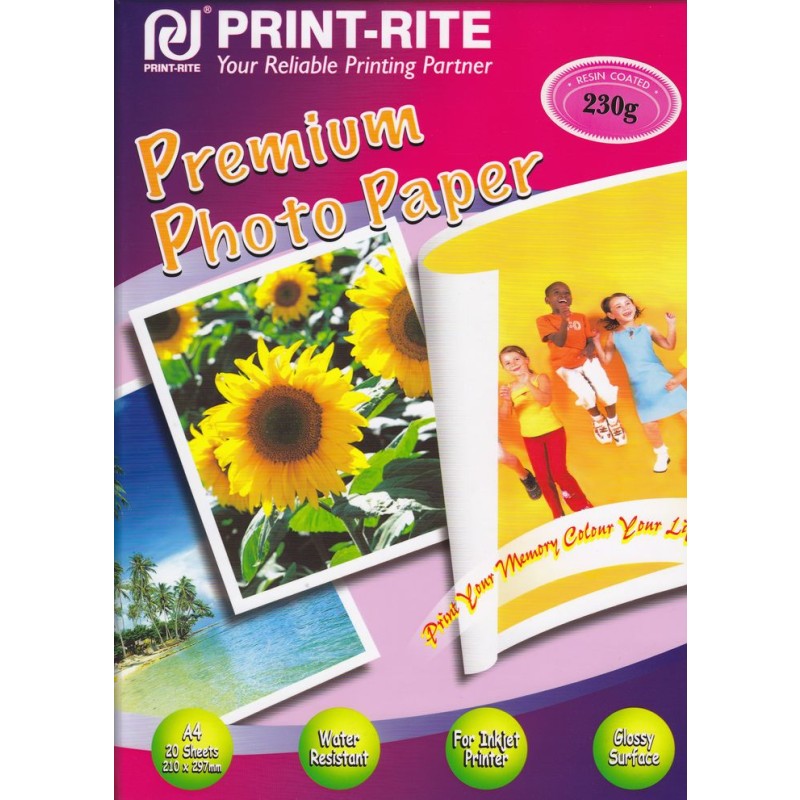 Papir Photo   A4 230g/m2 Premium Photo Paper Resin Coated 20 listova 19355