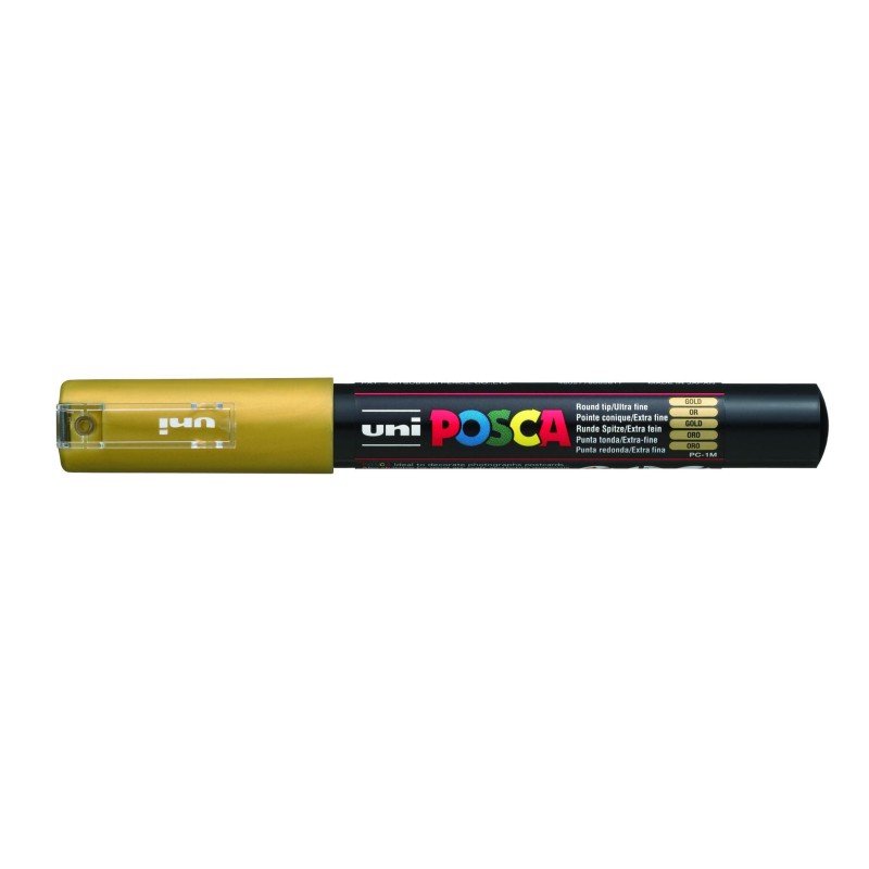 Marker permanentni Uni Posca PC-1M 0,7mm zlatni 17183