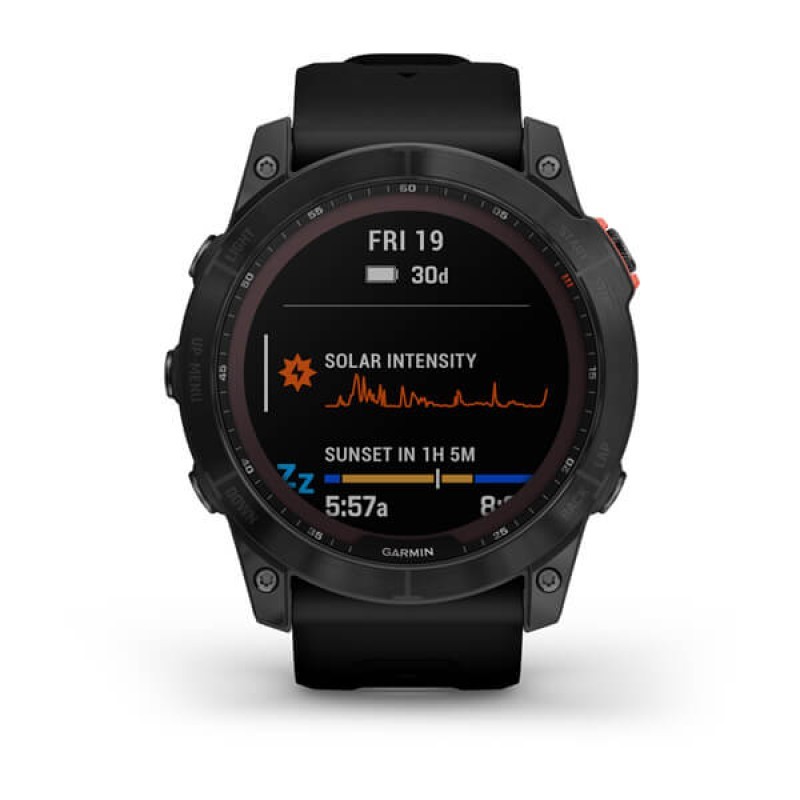 Smart watch GARMIN Fenix 7X SOLAR Tamnosivi s crnim remenom - 010-02541-01 25059