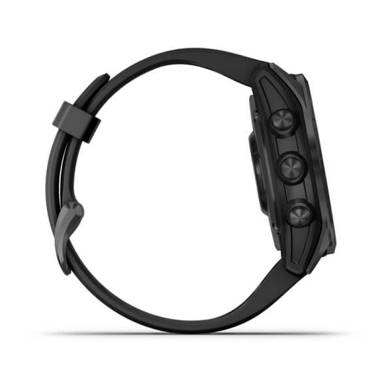 Smart watch GARMIN Fenix 7S SOLAR Tamnosivi s crnim remenom - 010-02539-13 25036