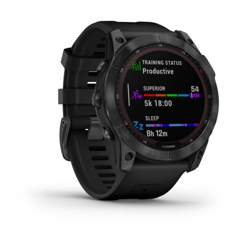Smart watch GARMIN Fenix 7X SOLAR Tamnosivi s crnim remenom - 010-02541-01 25065