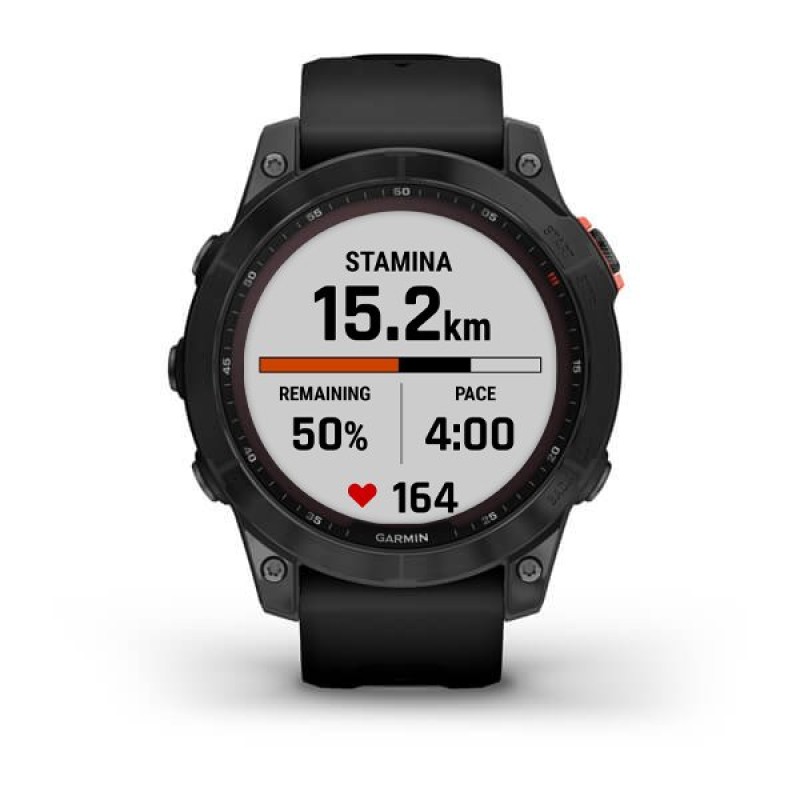 Smart watch GARMIN Fenix 7 SOLAR Tamnosivi s crnim remenom - 010-02540-11 25052