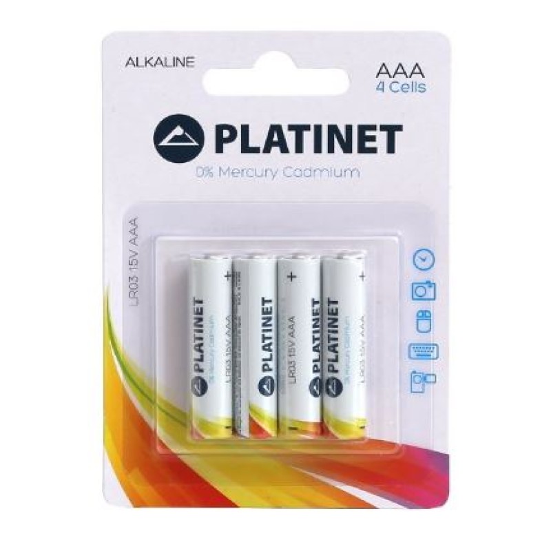 Baterija PLATINET Alkaline Pro AAA 4/1 17709