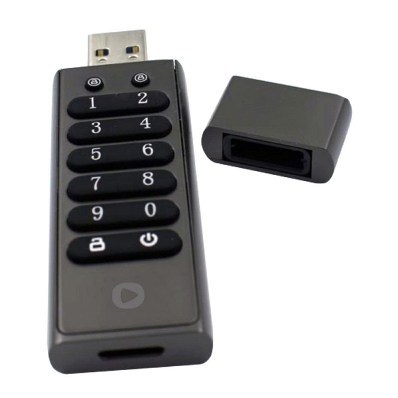 USB 3.0 Flash drive  64GB PLATINET PENDRIVE Pin-Depo Encrypted 23399