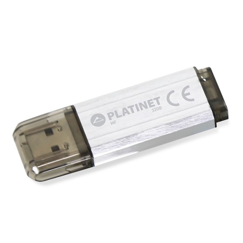 USB 2.0 Flash drive  32GB PLATINET PENDRIVE V-Depo - Silver 17329