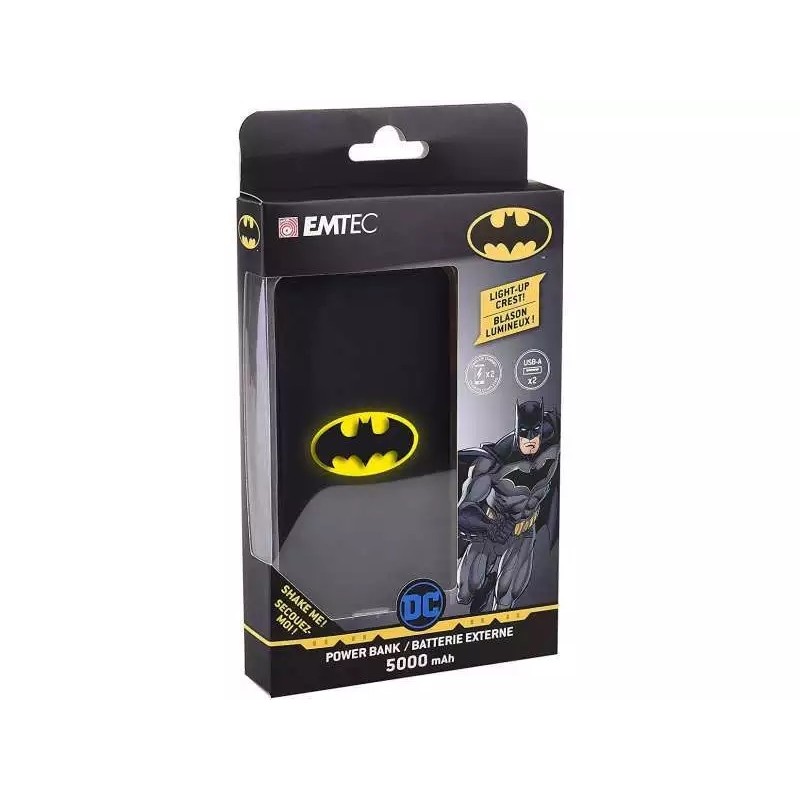 Power Bank  5000mAh EMTEC - POWER ESSENTIALS Batman 24452