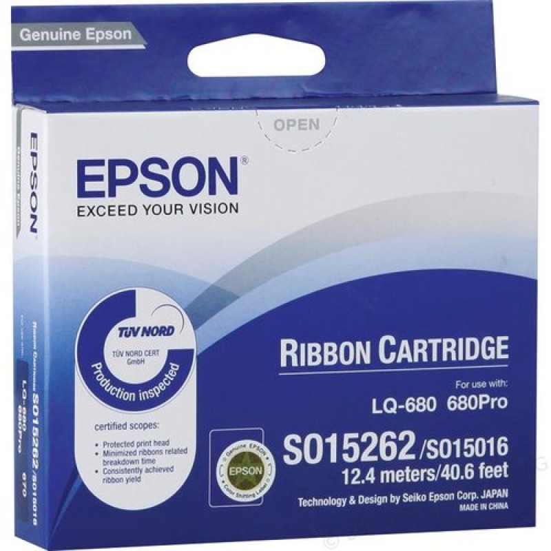 Ribbon EPSON LQ-680/2550 S015016/C13S015262 18915