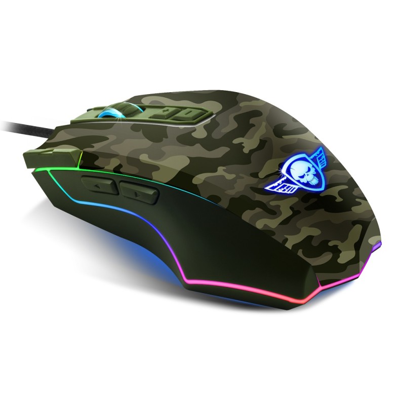 Miš SPIRIT OF GAMER Optical ELITE-M50 Gaming Army edition 4000dpi USB 20929