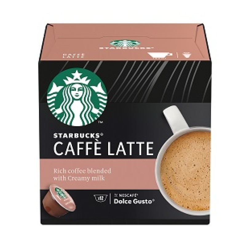 NESCAFE DG Starbucks Caffe Latte 121,2g (12 kapsula) 23288