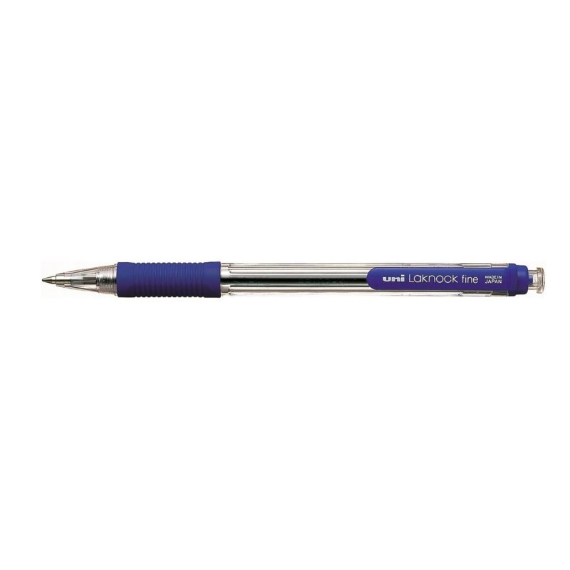 Olovka kemijska Uni SN-101 Fine Laknock 0,7 plava 18844