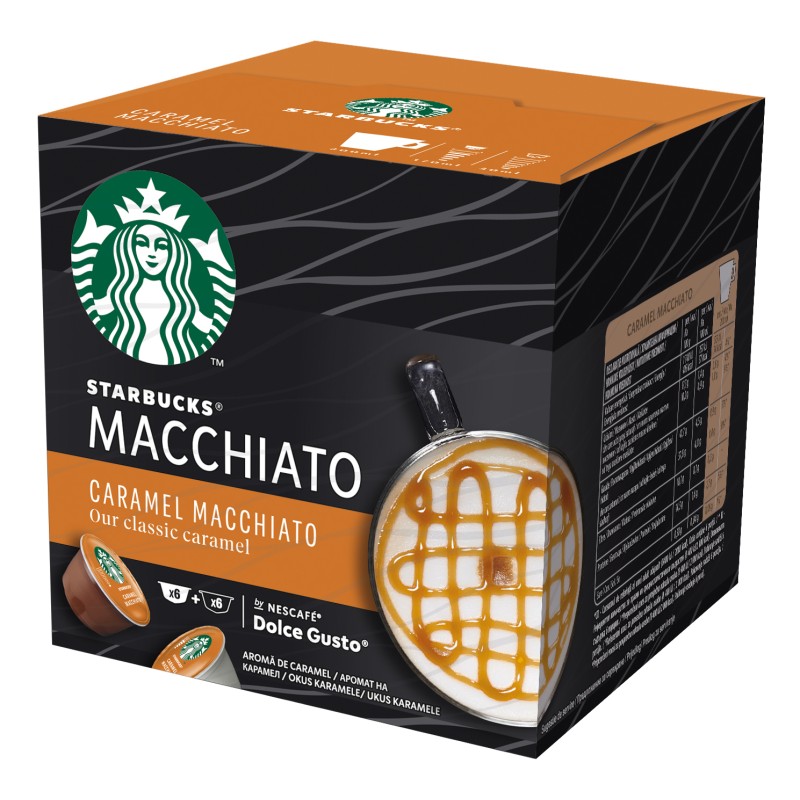 NESCAFE DG Starbucks Caramel Macchiato 127,8g (12 kapsula) 22190