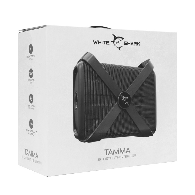 Zvučnik WHITE SHARK GBT-58 Tamma - Bluetooth 12W - Crni 27645