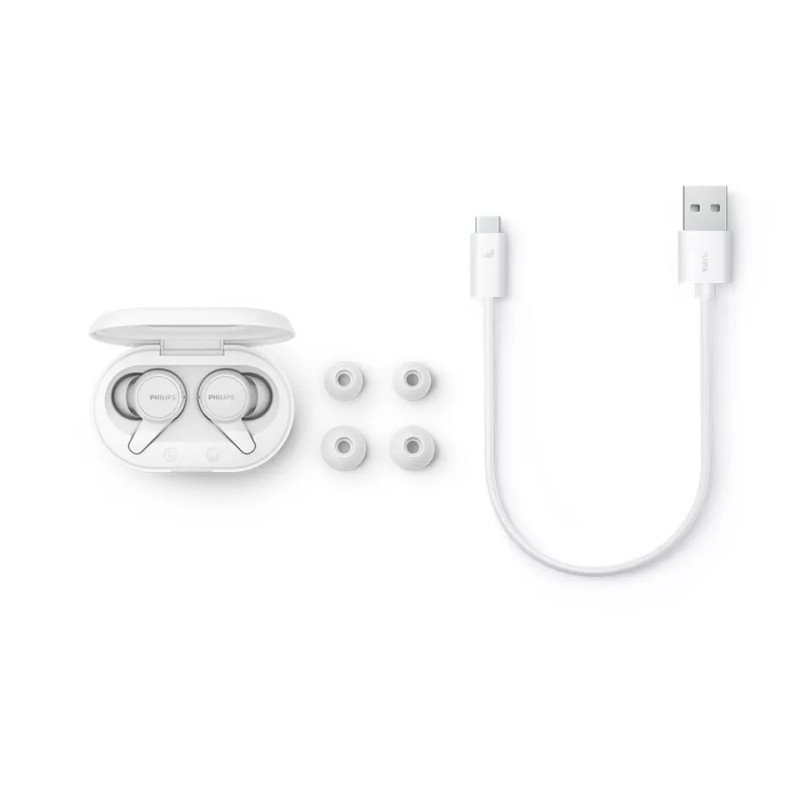 Slušalice+mikrofon PHILIPS TAT1207WT/00 In-Ear - Bluetooth - White 26993