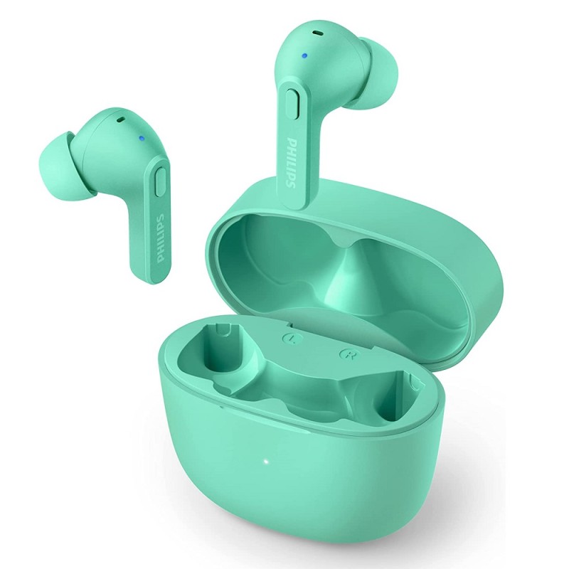 Slušalice+mikrofon PHILIPS TAT2206GR/00 In-Ear - Bluetooth - Green 25187