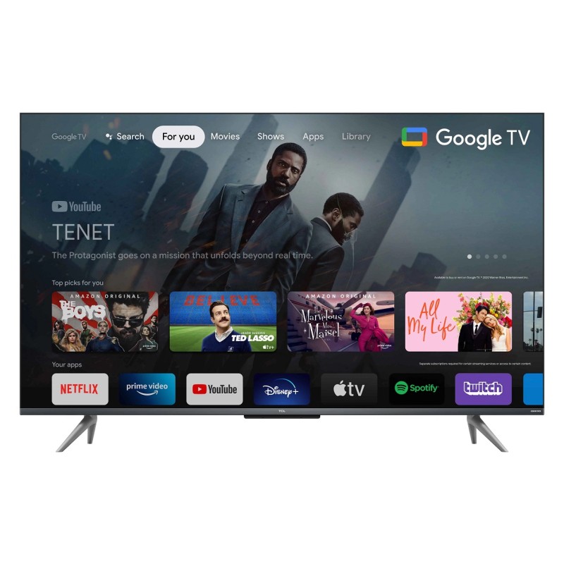 TV TCL 50C735, QLED, 50", 127cm, UHD, Google TV 28549