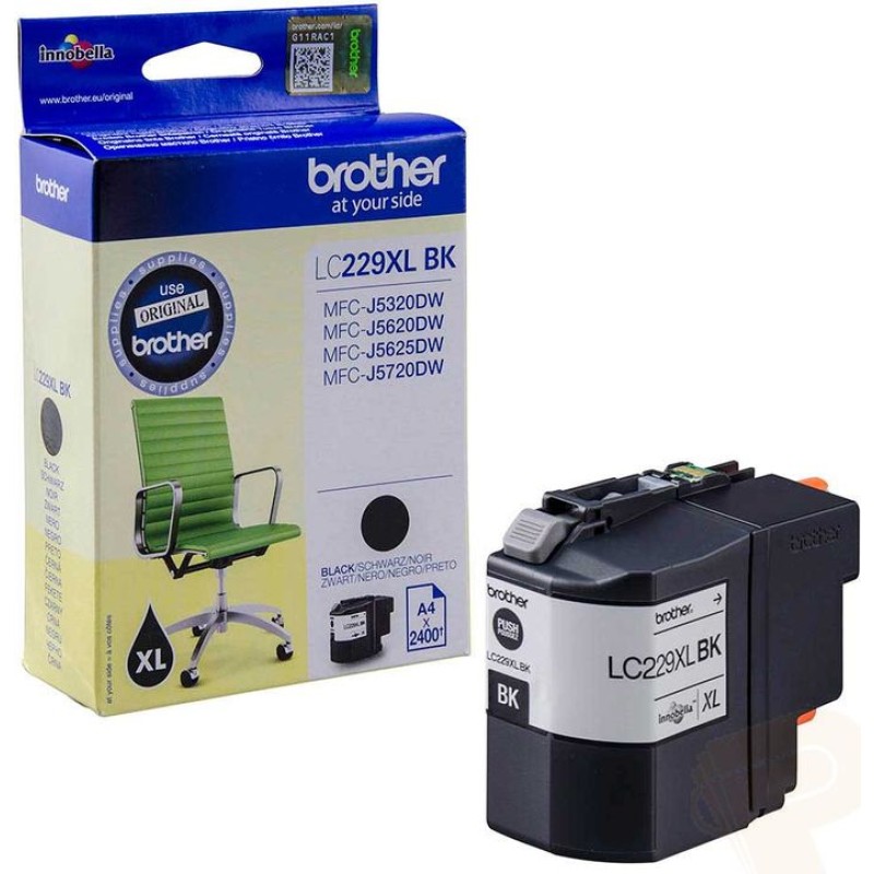 Tinta BROTHER LC-229XL Black original 20139