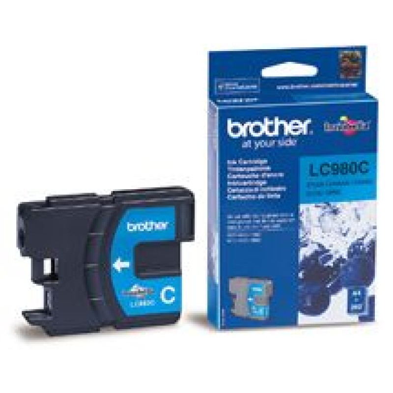 Tinta BROTHER LC-980 Cyan original 19325