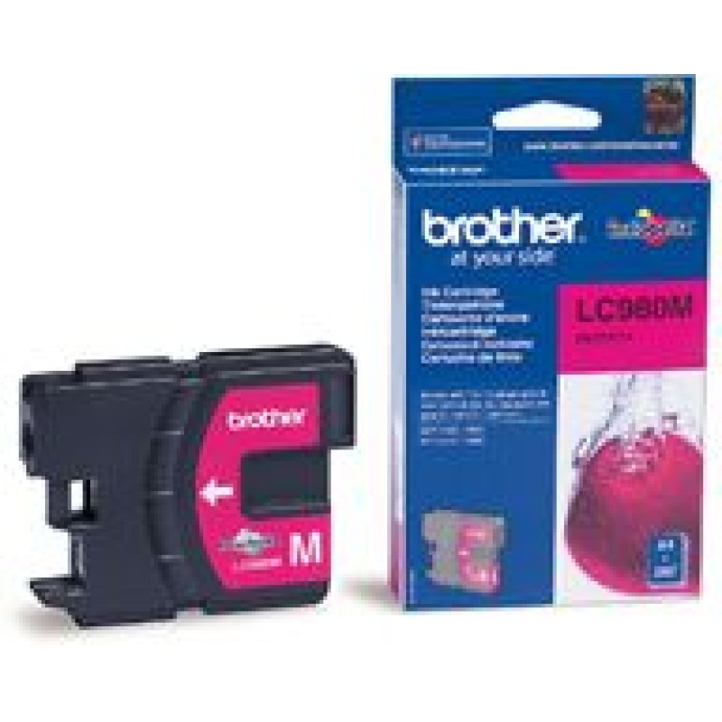 Tinta BROTHER LC-980 Magenta original 19326