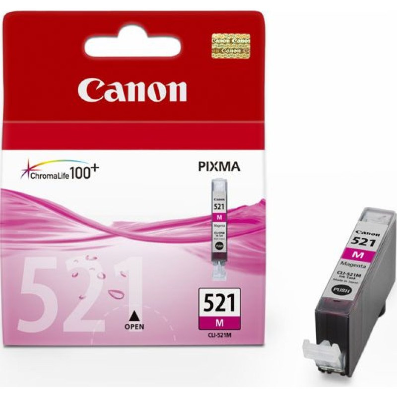 Tinta CANON CLI-521M Magenta original 19282