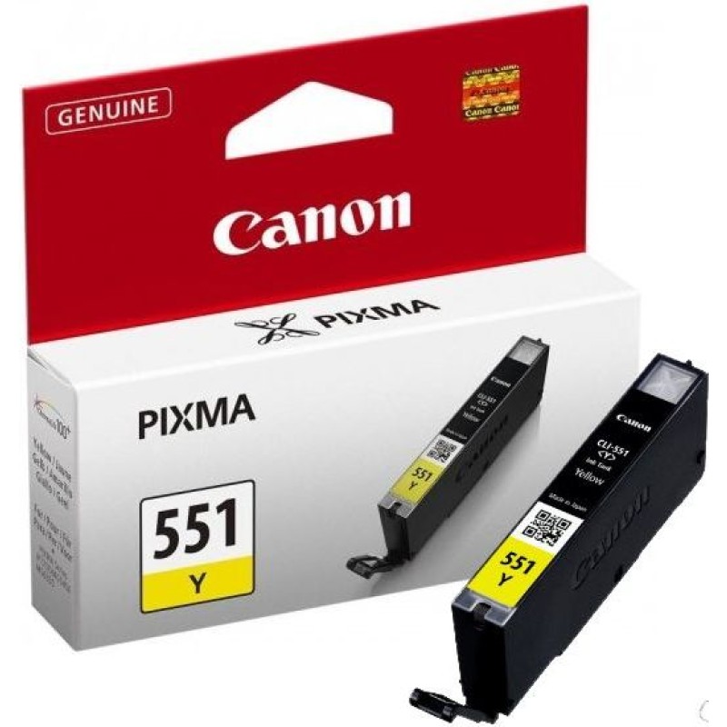 Tinta CANON CLI-551  Yellow original 19862