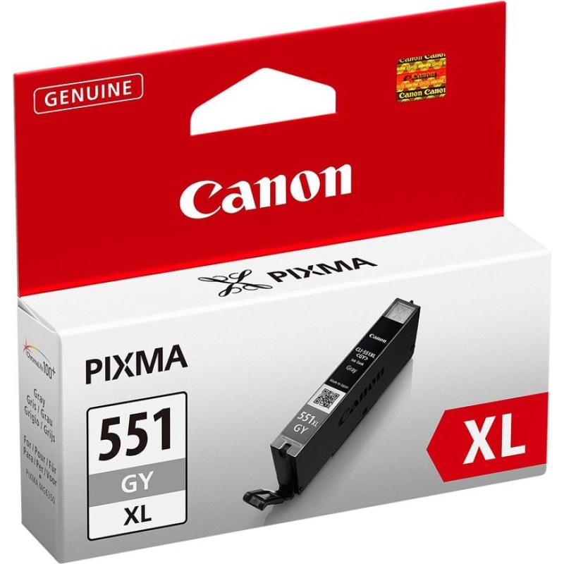 Tinta CANON CLI-551 XL Grey original 20078