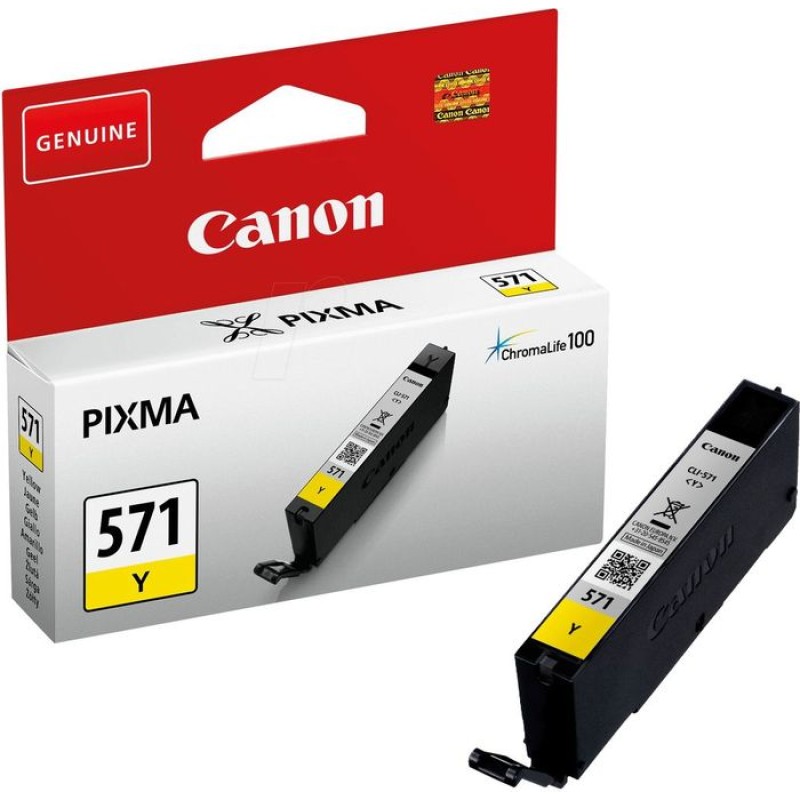 Tinta CANON CLI-571  Yellow original 16627