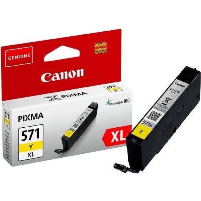 Tinta CANON CLI-571 XL Yellow original 16628